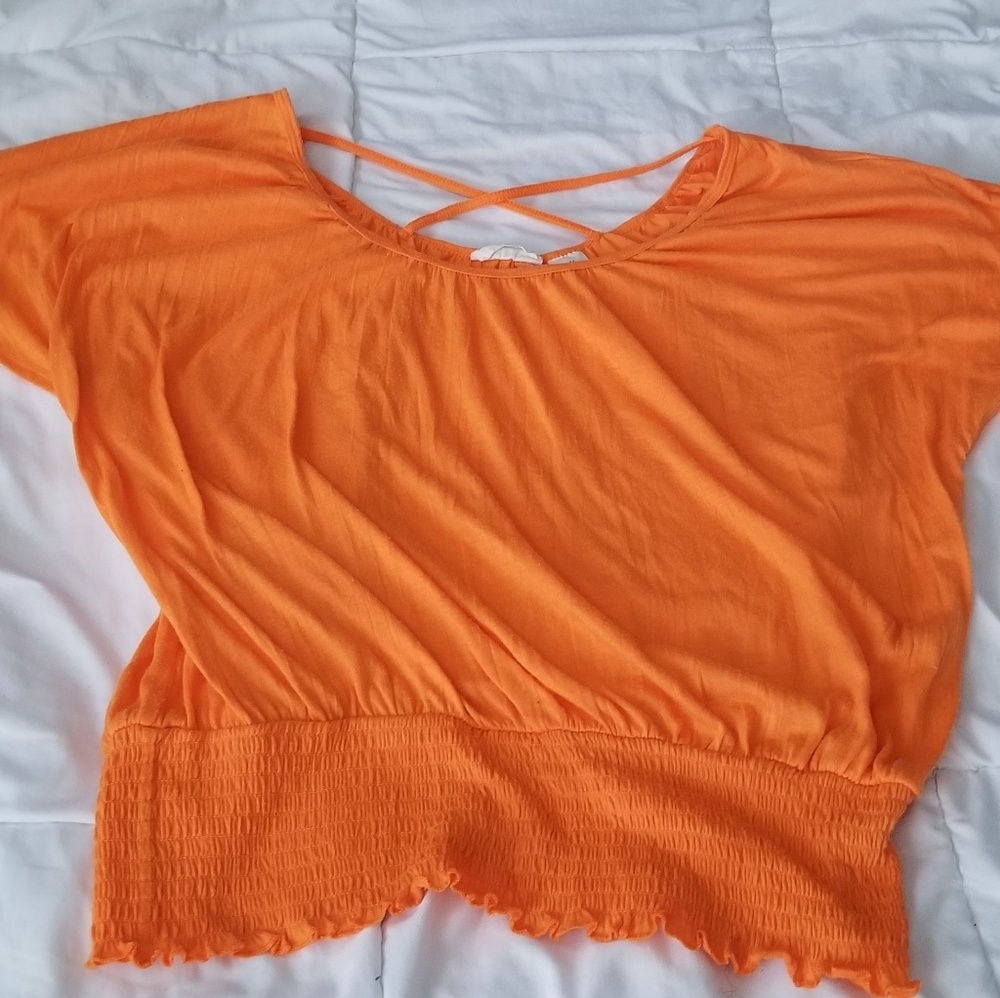Orange top